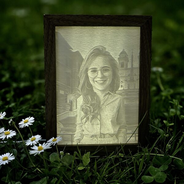 Portrait Frame "Invisible Photo"